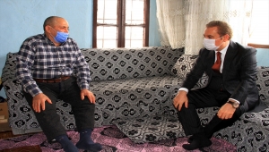 Beypazarı Kaymakamı Bozdemir'den ilçedeki ailelere ziyaret 