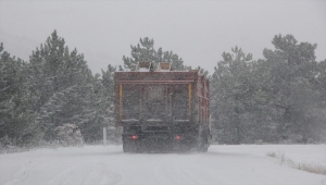 Beypazarı ve çevresinde kar yağışı etkisini gösterdi