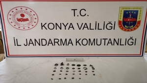 Beyşehir'de tarihi eser operasyonunda bir şüpheli yakalandı