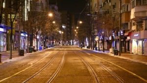 Bursa ve çevre illerde sokağa çıkma kısıtlamasına uyuluyor