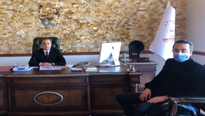 CHP ve MHP İlçe Başkanlarından Beypazarı Kaymakamı Bozdemir'e ziyaret