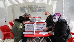 Çubuk'ta vatandaşlar kan bağışı kampanyasına ilgi gösterdi