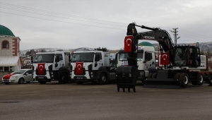 Çubuk'ta yeni araçlar hizmete girdi