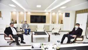 EESOB Başkanı Birsen, AK Parti İl Başkanı Çalışkan'ı ziyaret etti