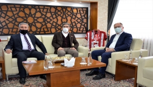 Hastaoğlu ve Çetindağ'dan Sivas Belediye Başkanı Bilgin'e teşekkür ziyareti