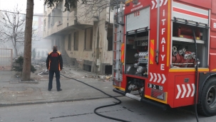 Kayseri'de Bugün: Metruk binada çıkan yangın söndürüldü