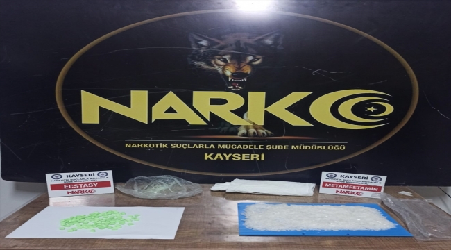 Kayseri'de havya makinesine gizlenmiş uyuşturucu bulundu