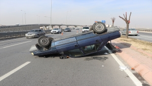 Kayseri'de trafik kazası: 2 yaralı