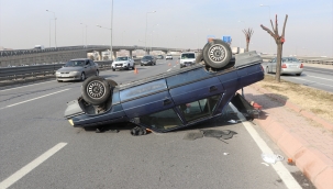 Kayseri'de trafik kazası: 2 yaralı