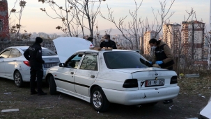 Kayseri Olay: Otomobil hırsızları pizza yerken yakalandı