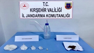 Kırşehir'de uyuşturucu operasyonu