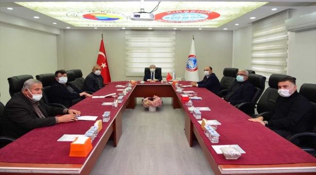 Kırşehir Valisi İbrahim Akın, KTB'yi ziyaret etti