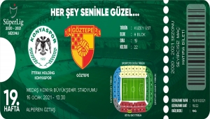 Konyaspor'dan "hatıra bilet" kampanyası