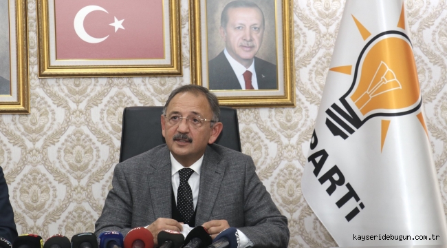 Mehmet Özhaseki'den Nevşehir Belediye Başkanı Rasim Arı için: "Erciyes'te, Erciyes'in Kayseri'ye ait olduğunu tekrarlatacağız"