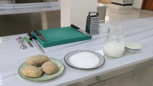 Niğde Ömer Halisdemir Üniversitesinde adı kentle özdeşleşen patatesten dondurma üretildi