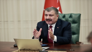 Sağlık Bakanı Koca, 830 bin sağlık çalışanının Kovid-19 aşısının ilk dozunu olduğunu açıkladı: