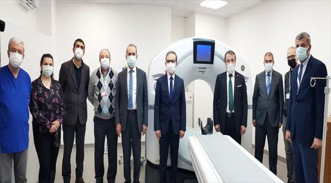 Sivas Cumhuriyet Üniversitesi yeni tomografi cihazına kavuştu 