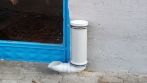 Suşehri'nde sokak hayvanları için yemlik