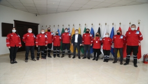 TAMGA Genel Başkanı Kızılkaya'dan Belediye Başkanı Şimşek'e ziyaret