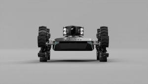 Yerli insansız kara aracı Baybars, "tekerlekli modüler sistemi" ile engel tanımıyor
