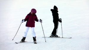 Yıldız Dağı'nda yarıyıl tatili yoğunluğu