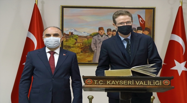 AB Türkiye Delegasyonu Başkanı Meyer-Landrut, Kayseri'de ziyaretlerde bulundu
