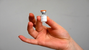 Aksaray'da sağlık çalışanlarına CoronaVac aşısının ikinci dozu yapılmaya başlandı