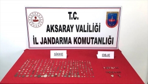 Aksaray'da tarihi eser kaçakçılığı operasyonunda 3 şüpheli gözaltına alındı