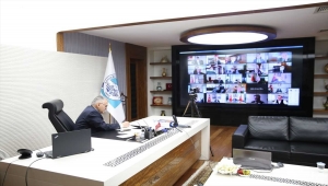 Başkan Memduh Büyükkılıç, pandemi toplantısına katıldı