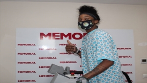 Bellona Kayseri Basketbol'un yeni transferi Glory Johnson sağlık kontrolünden geçirildi