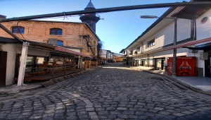 Beypazarı'nda sokağa çıkma kısıtlamasında sessizlik hakim 