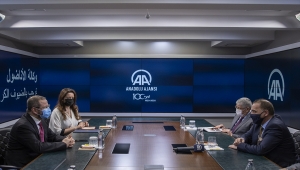 Cezayir'in Ankara Büyükelçisi Adcabi, AA'yı ziyaret etti