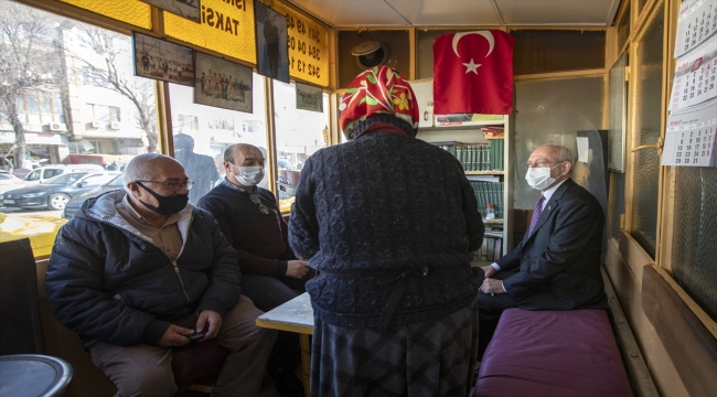 CHP Genel Başkanı Kılıçdaroğlu, İskitler esnafıyla buluştu: