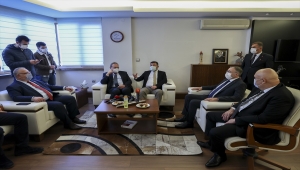 CHP heyetinden esnaf odalarına ziyaret