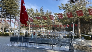 Çukurkuyu Belediye Başkanı Ahmet Halisdemir, doğum gününde şehit Halisdemir'in kabrini ziyaret etti