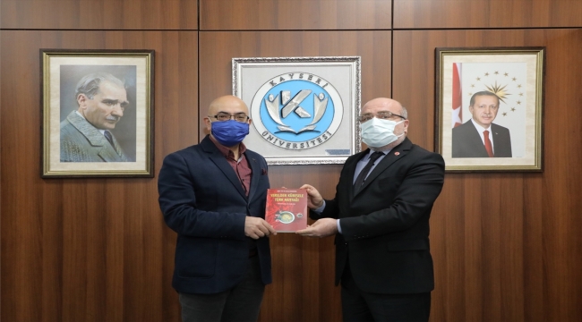 Erciyes AŞ Yönetim Kurulu Başkanı Cıngı, Rektör Karamustafa'yı ziyaret etti