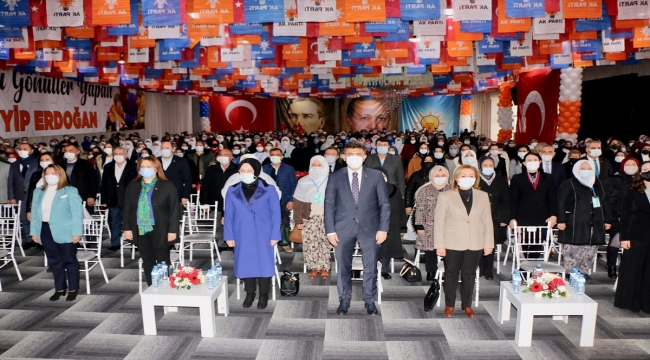 Eskişehir'de AK Parti İl Kadın Kolları 6. Olağan Kongresi yapıldı