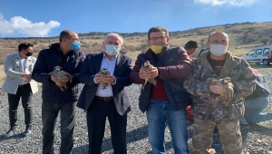 Güdül'de 50 kınalı keklik doğaya salındı 