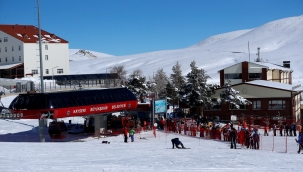 Kayakseverler, Erciyes'te yoğunluk oluşturdu