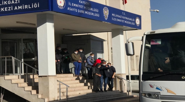Kayseri'de aranan 12 şüpheli polis operasyonuyla yakalandı
