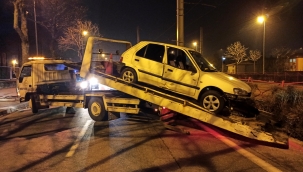 Kayseri'de trafik kazası: 2 yaralı 