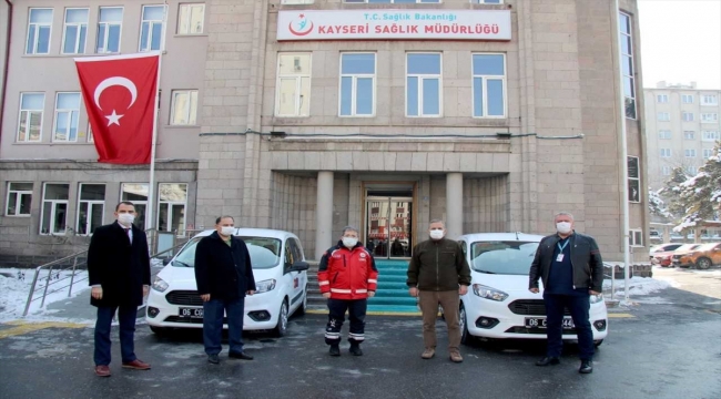 Kayseri Sağlık Müdürlüğüne "Sıhhat Projesi" kapsamında 2 araç tahsis edildi