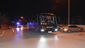 Kırıkkale'de riskli yolcu taşıyan otobüsteki tüm yolculara Kovid-19 testi yapıldı