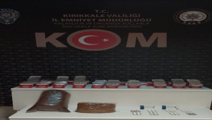 Kırıkkale'de uyuşturucu ve kaçak tütün operasyonu