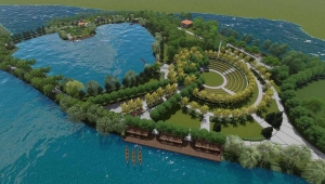 Kırıkkale Millet Bahçesi'nin yapımı devam ediyor