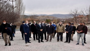 Kırıkkale Valisi Sezer'den Kılıçlar köyüne ziyaret