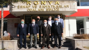 Konya Valisi Vahdettin Özkan çeşitli ziyaretlerde bulundu