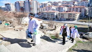 Mamak Belediyesinden kağıt toplayıcısı babanın 4'ü engelli 5 çocuğuyla yaşadığı gecekonduya yardım eli