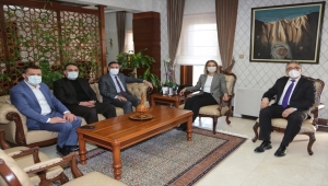 Nevşehir Belediye Başkanı Savran, Vali Becel'i ziyaret etti