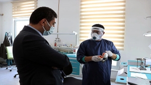 Şarkışla Kaymakamı Aktan, ilçe hastanesinde incelemelerde bulundu